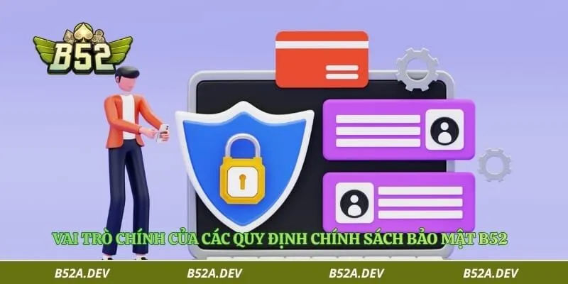 Vai trò chính của các quy định chính sách bảo mật B52